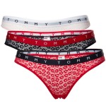 3-stuks verpakking Tommy Hilfiger Logo Lace Bikini