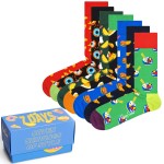 7-Pakning Happy Socks 7-Days of Food Gift Box