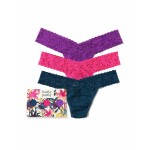 6-er-Pack Hanky Panky Low Rise Lace Thong 