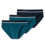 3-stuks verpakking Schiesser 95-5 Organic Cotton Rio Brief