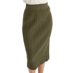 Pierre Robert Capsule Wool Pencil Skirt