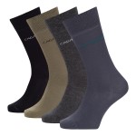 4-Pakning Calvin Klein Palmer Socks Gift Box