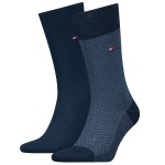 2-stuks verpakking Tommy Hilfiger Men Herringbone Sock