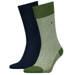 2-stuks verpakking Tommy Hilfiger Men Herringbone Sock