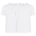 2-er-Pack Dovre Organic Cotton Crew Neck