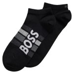 2-er-Pack BOSS Stripe Cotton Ankle Socks