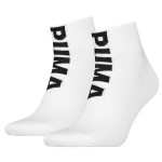 2-Pak Puma Men Logo Quarter Socks 