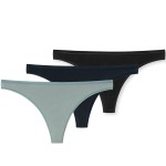 3-Pakning Schiesser 95-5 Organic Cotton Thong