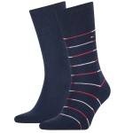 2-Pakning Tommy Hilfiger Men Tommy Stripe Socks