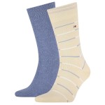 2-Pakning Tommy Hilfiger Men Tommy Stripe Socks