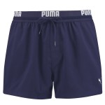 Puma Logo Short Length Swim Shorts