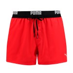 Puma Logo Short Length Swim Shorts