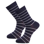2-Pakkaus Trofe Bamboo Small Stripe Socks