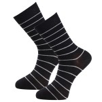 2-Pakkaus Trofe Bamboo Small Stripe Socks