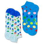 2-Pakning Happy Socks Ice Cream Low Sock