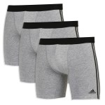 3-Pakning Adidas Active Flex Cotton 3 Stripes Boxer Brief