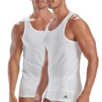 2-Pakkaus Adidas Active Flex Cotton 3 Stripes Tank Top