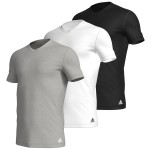 3-stuks verpakking Adidas Active Flex Cotton V-Neck T-Shirt 