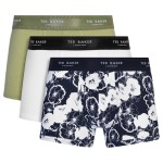 3-Pakkaus Ted Baker Realasting Cotton Basic Trunks