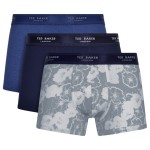 3-Pakkaus Ted Baker Realasting Cotton Basic Trunks