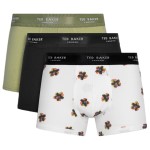 3-Pakkaus Ted Baker Realasting Cotton Basic Trunks