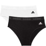 2-Pak Adidas Solid Cotton Bikini Style Brief Multi