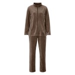 Damella Velour Plain Suit