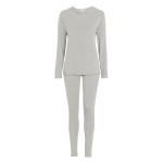 Damella Bamboo Plain Long Pyjamas Set 