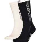 2-stuks verpakking Levis Sport Logo Regular Cut Sock