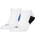 2-Pakkaus Puma Men Logo Block Sneaker Socks