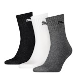 3-Pakkaus Puma Short Crew Unisex Socks