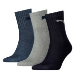 3-Pakkaus Puma Short Crew Unisex Socks