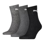 3-Pakkaus Puma Short Crew Unisex Socks