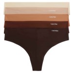 5-Pack Calvin Klein Invisible Thongs 