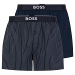 2-Pack BOSS Patterned Cotton Boxer Shorts EW