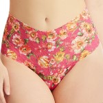 2-stuks verpakking Hanky Panky Signature Lace Print Retro Thong