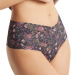 2-stuks verpakking Hanky Panky Signature Lace Print Retro Thong