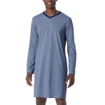 Schiesser Fine Interlock Long Sleeve Nightgown 