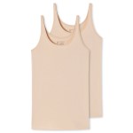 2-Pak Schiesser 95-5 Organic Tank Top