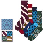 4-er-Pack Happy Socks New Vintage Socks Gift Set