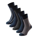 5-Pak Schiesser Men Blue Bird Socks