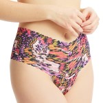 2-Pak Hanky Panky Daily Lace Print Retro Thong