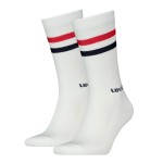 2-Pakning Levis Regular Cut Stripe Socks
