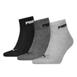 3-Pakning Puma Unisex New Generation Cushioned Quarter Sock