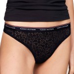 3-stuks verpakking Tommy Hilfiger Premium Essentials Lace Thong