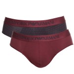 2-er-Pack Armani Cotton Stretch Print Briefs