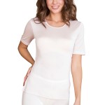 Lady Avenue Silk Jersey T-Shirt