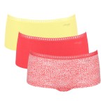 3-Pak Sloggi GO Crush Hipster Shorts