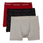 3-Pakning Calvin Klein Holiday Cotton Stretch Trunks