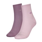 2-Pakkaus Calvin Klein Short Sock Roll Top